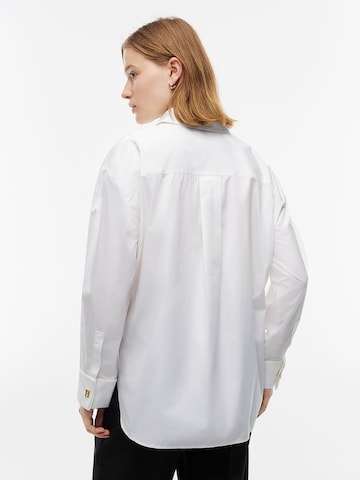 Chemisier TOMMY HILFIGER en blanc