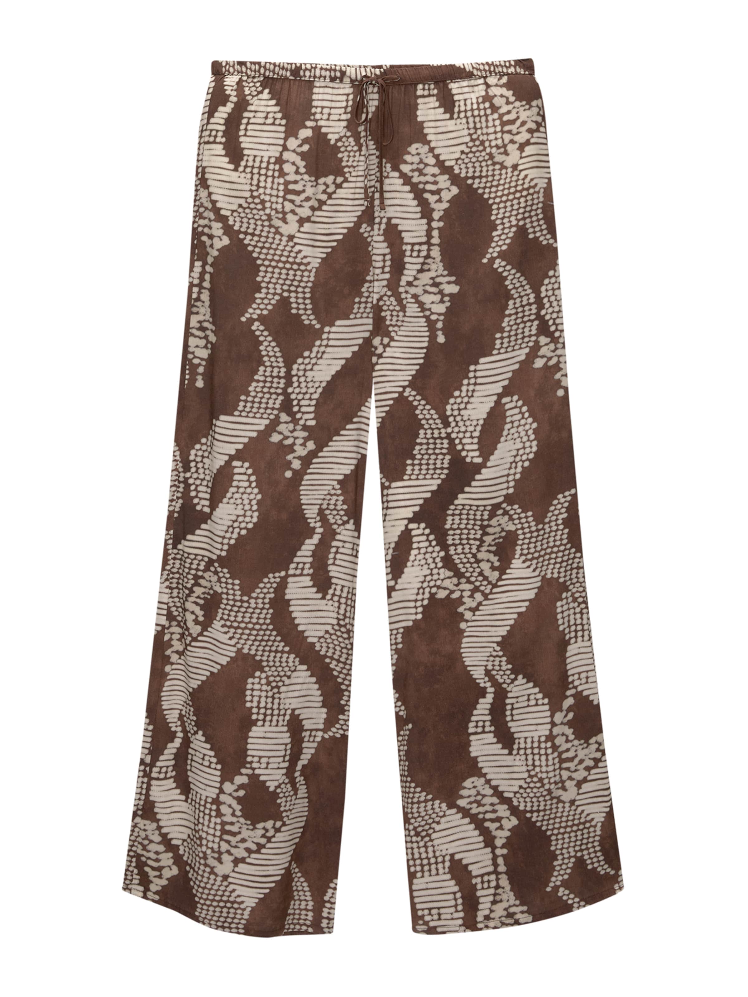 Pull&Bear Regular Housut värissä ruskea: etupuoli