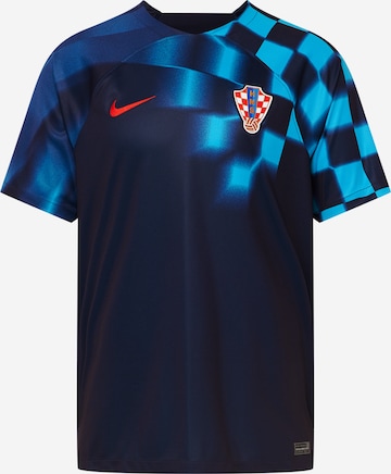 NIKE Αθλητική φανέλα 'Kroatien 2022' σε μπλε: μπροστά