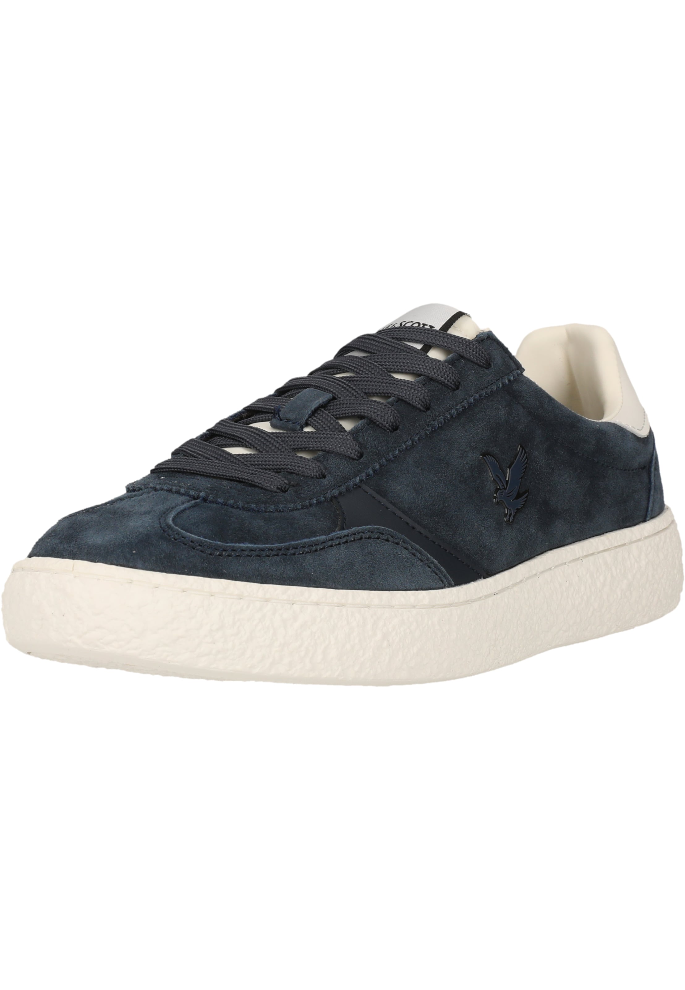 Lyle & Scott Platform trainers 'Duncan' in Blue: front