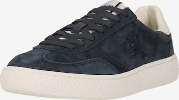 Lyle & Scott Platform trainers 'Duncan' in Blue: front