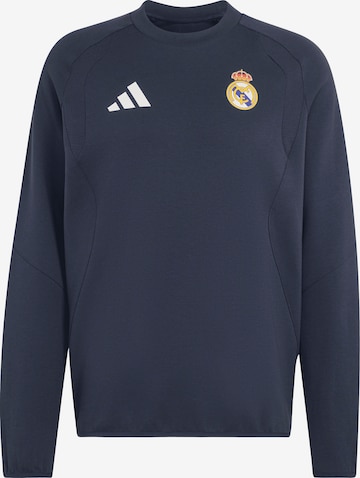 Sweat de sport 'REAL' ADIDAS PERFORMANCE en bleu : devant