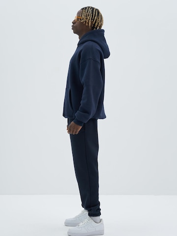 Ossy Homer Sweatshirt 'Oversize Puffy Hoodie' in Blau