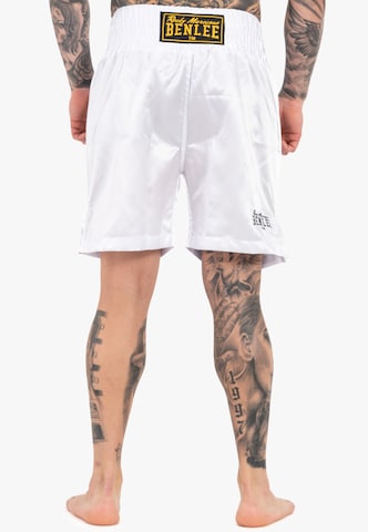 Regular Pantalon de sport Benlee en blanc