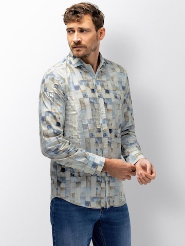 State of Art Regular fit Overhemd in Blauw