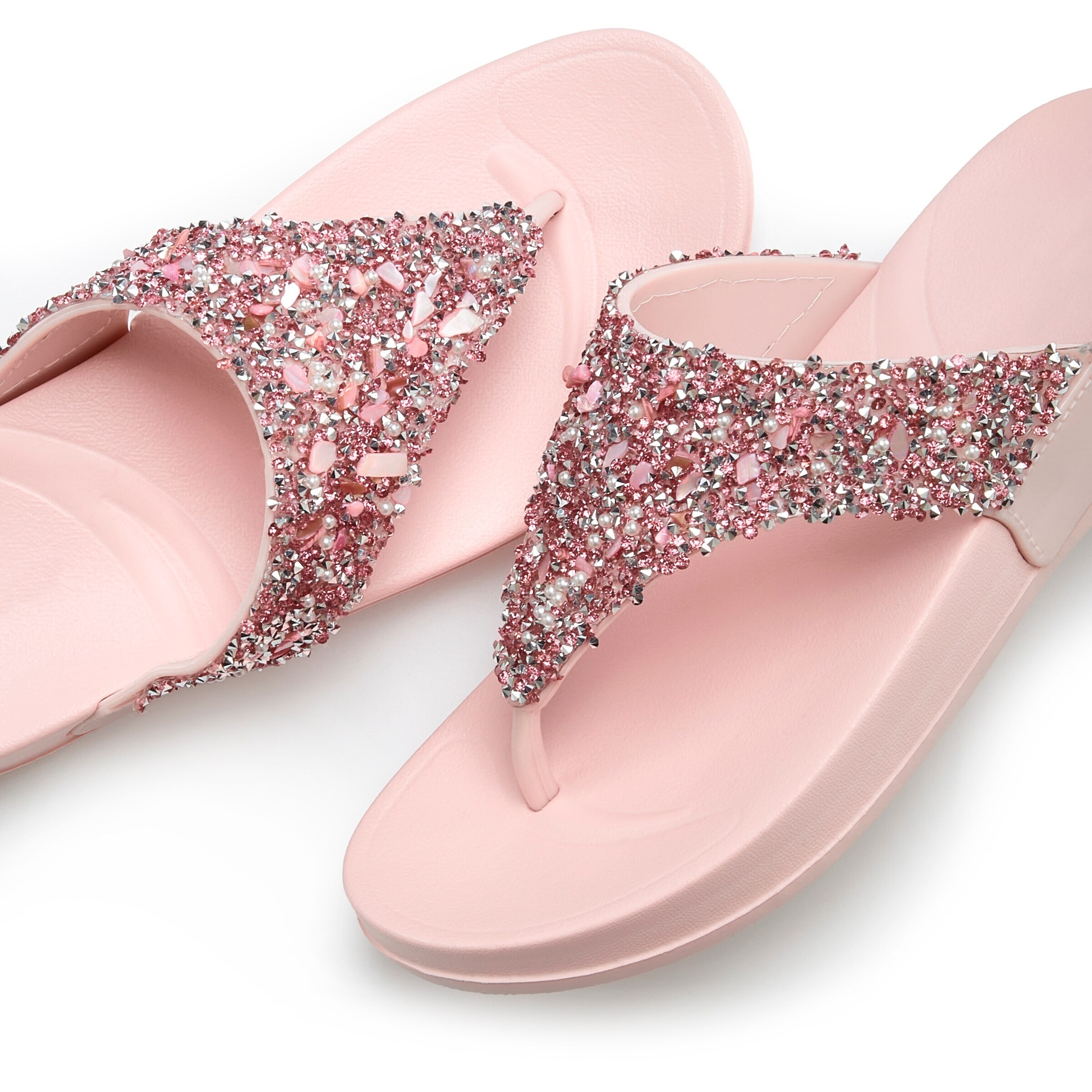 VIVANCE - Zapatos abiertos en rosa