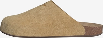 ADIDAS ORIGINALS Plätu 'Adilette', värv beež: eest vaates