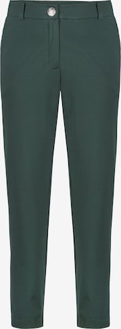 Coupe slim Pantalon Karko en vert : devant