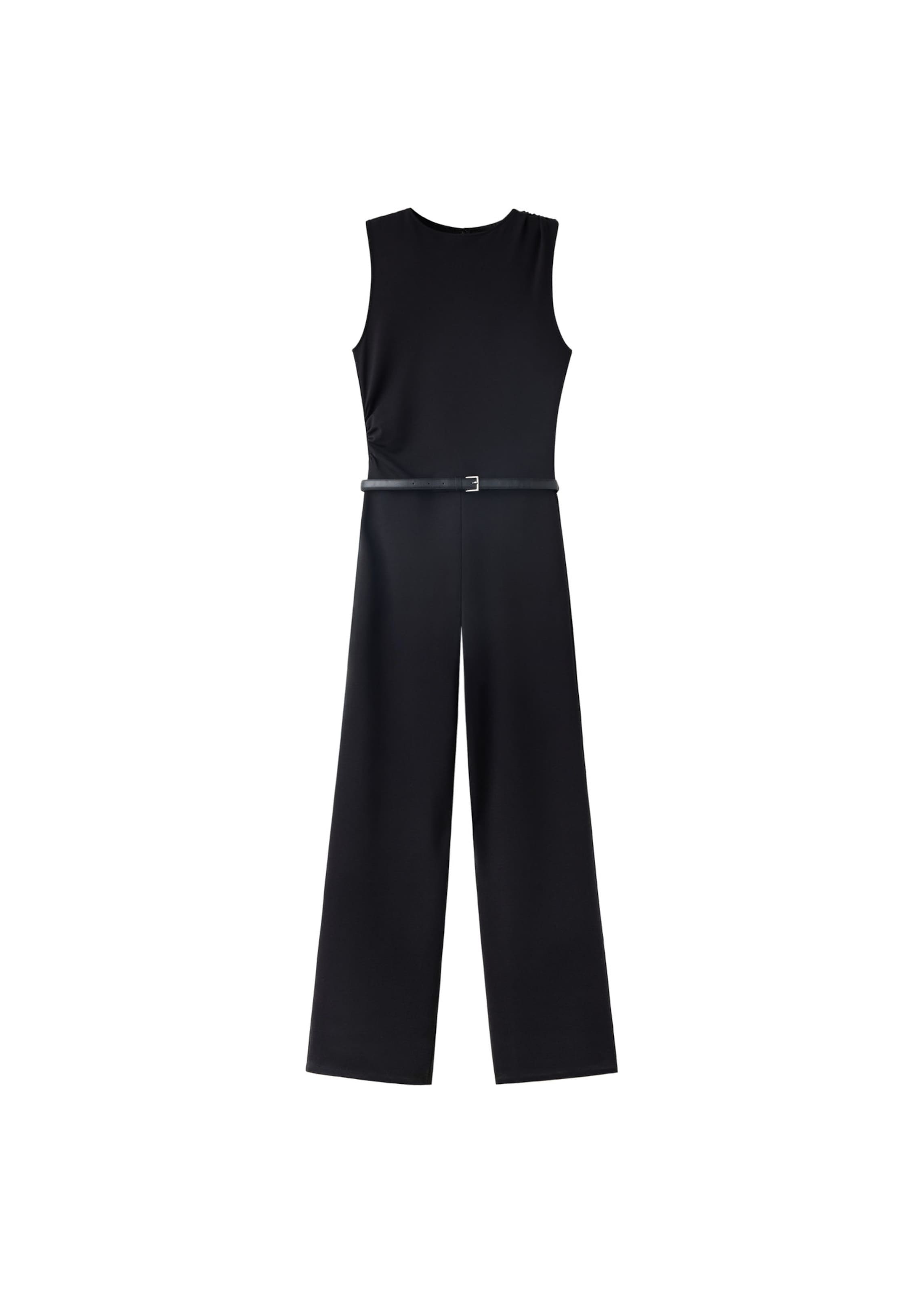 MANGO Jumpsuit 'LANA' in Black: front