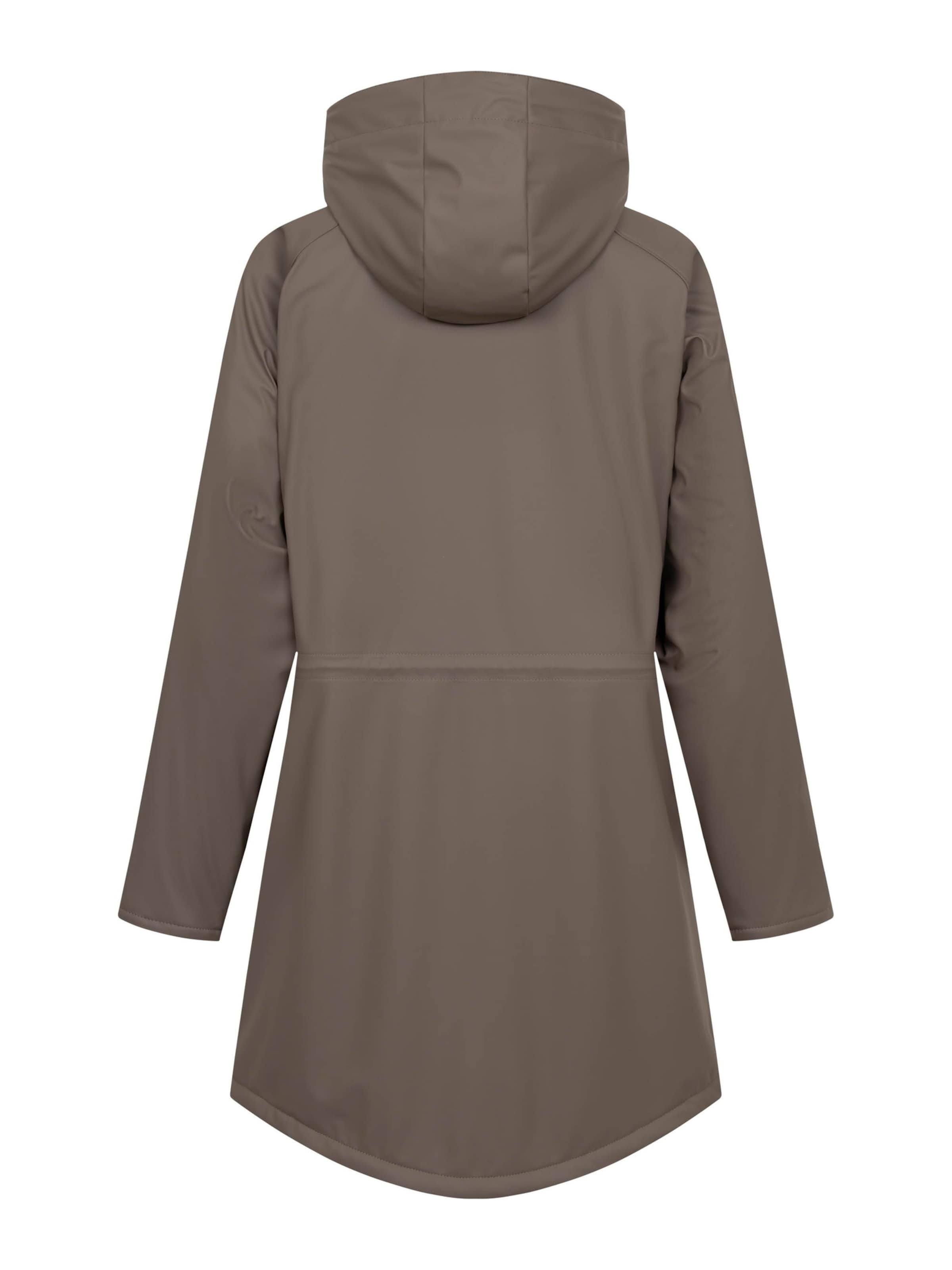 Derbe Winter Coat 'Tildaholm' in Brown