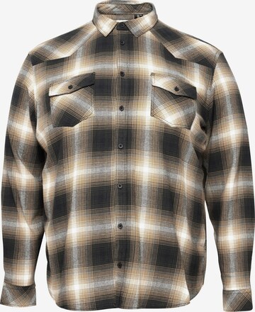 BLEND Button Up Shirt in Yellow: front