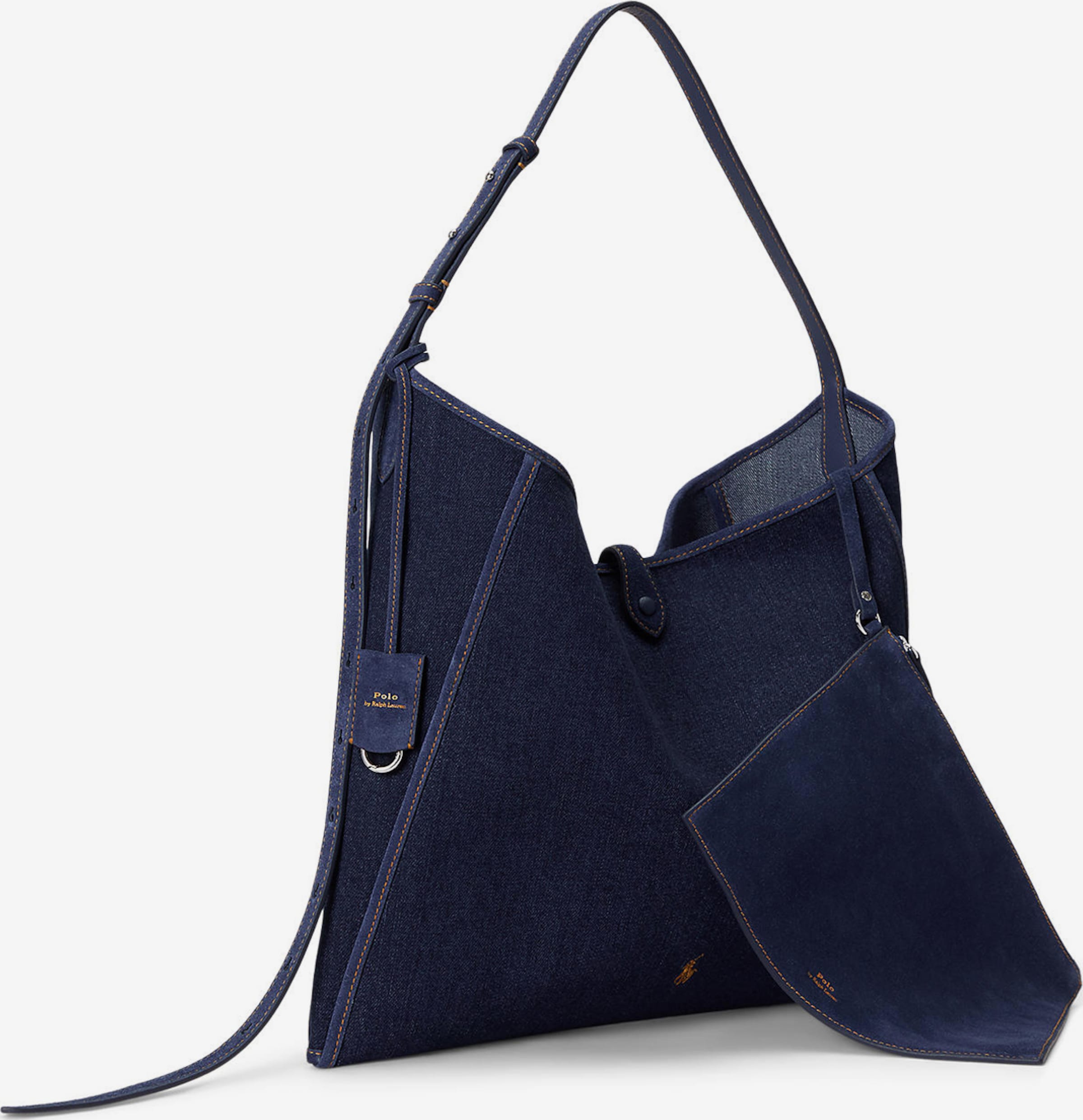 Polo Ralph Lauren Messenger in Blue Denim | ABOUT YOU