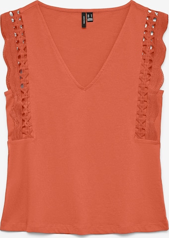 VERO MODA Top 'VMGABBY' in Oranje: voorkant