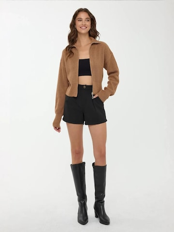Cardigan 'Strickjacken' Hiccup en marron