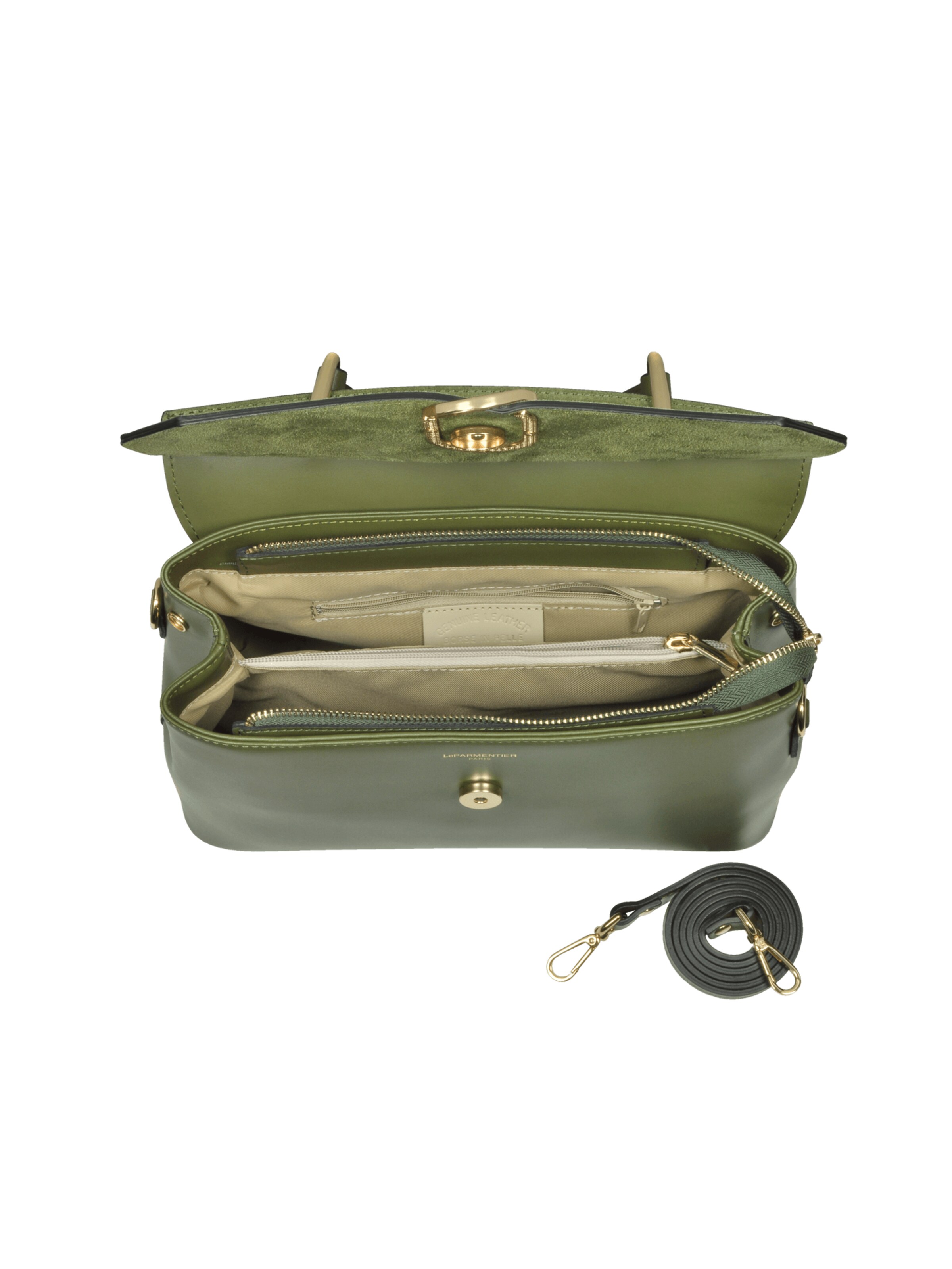 LeParmentier Handtas 'Thais' in Groen