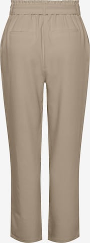 PIECES Regular Trousers 'Bosella' in Brown