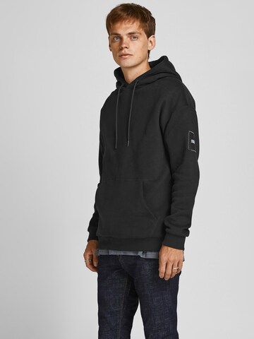 JACK & JONES Mikina - Čierna: predná strana