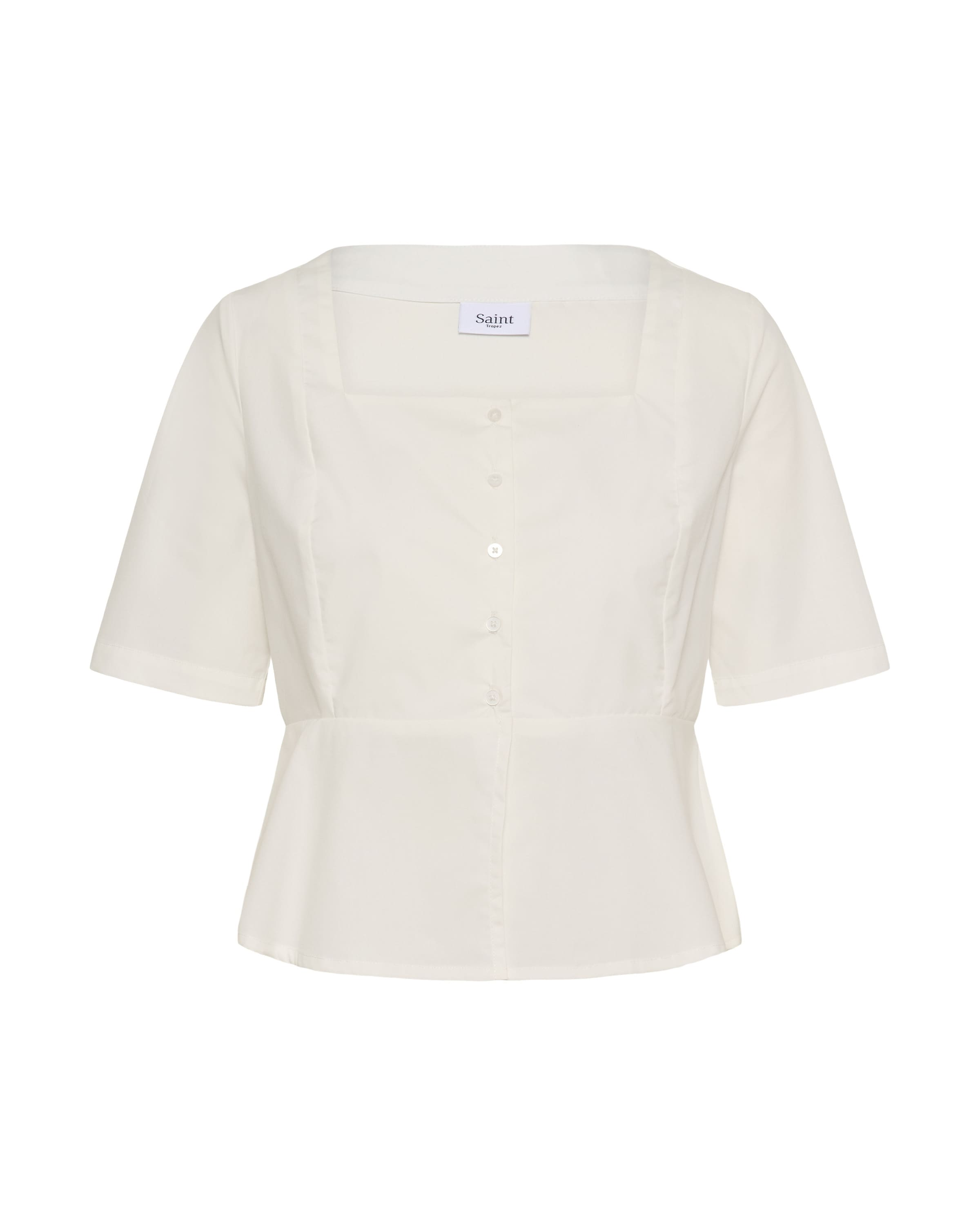 SAINT TROPEZ Blouse 'PersiaSZ' in White: front