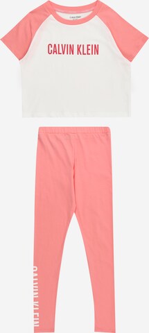 Calvin Klein Underwear Regular Pajamas 'Intense Power' in Pink: front