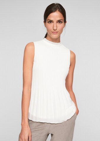 s.Oliver BLACK LABEL Blouse in White