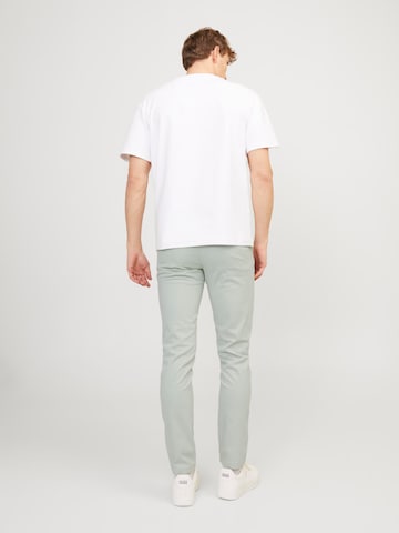 Coupe slim Pantalon chino 'Marco Bowie' JACK & JONES en vert