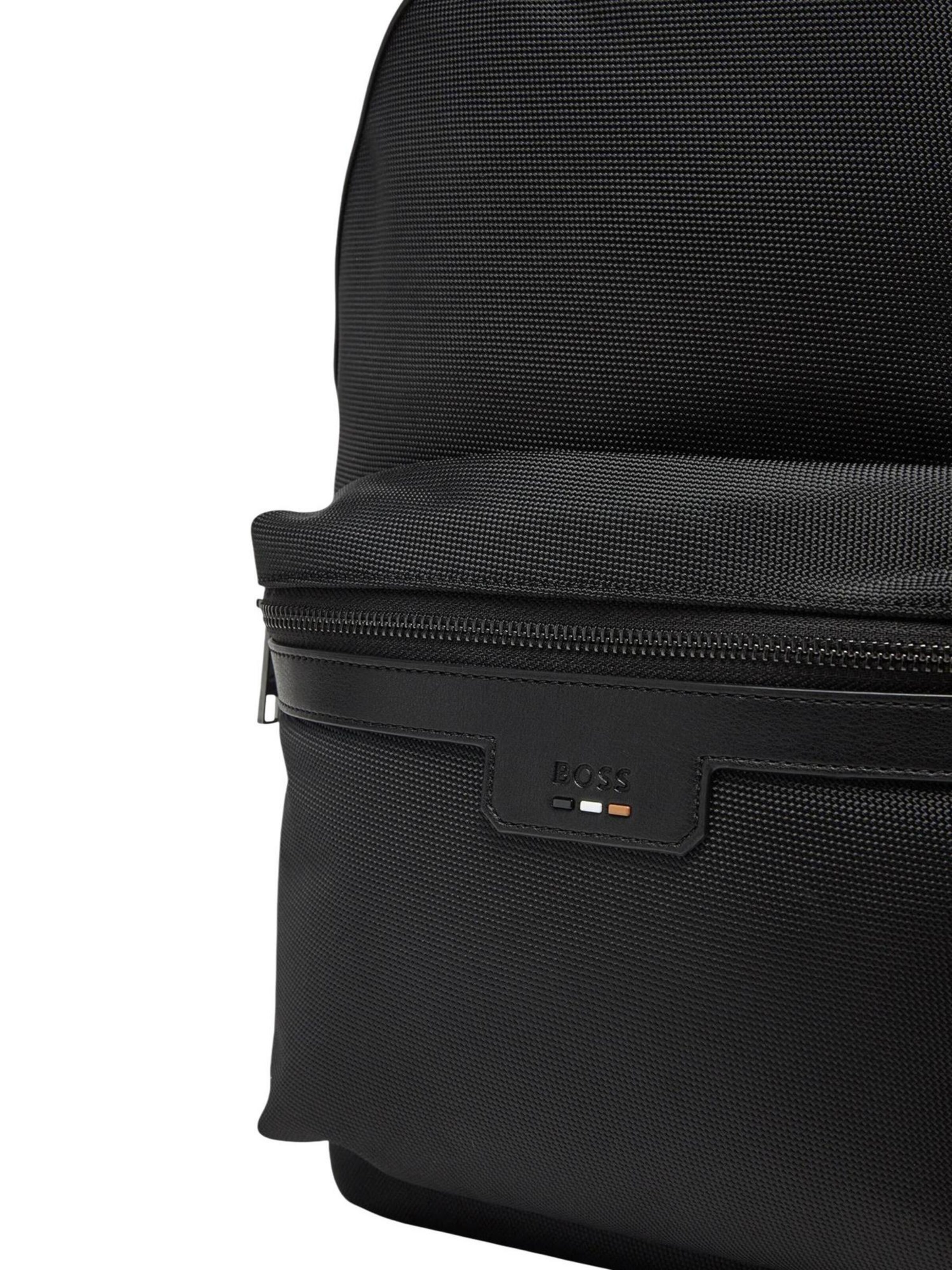BOSS Ryggsäck 'Ray_N_Backpack 10269724 50536170' i svart