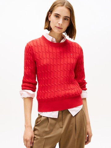 TOMMY HILFIGER Pullover in Rot: Vorderseite