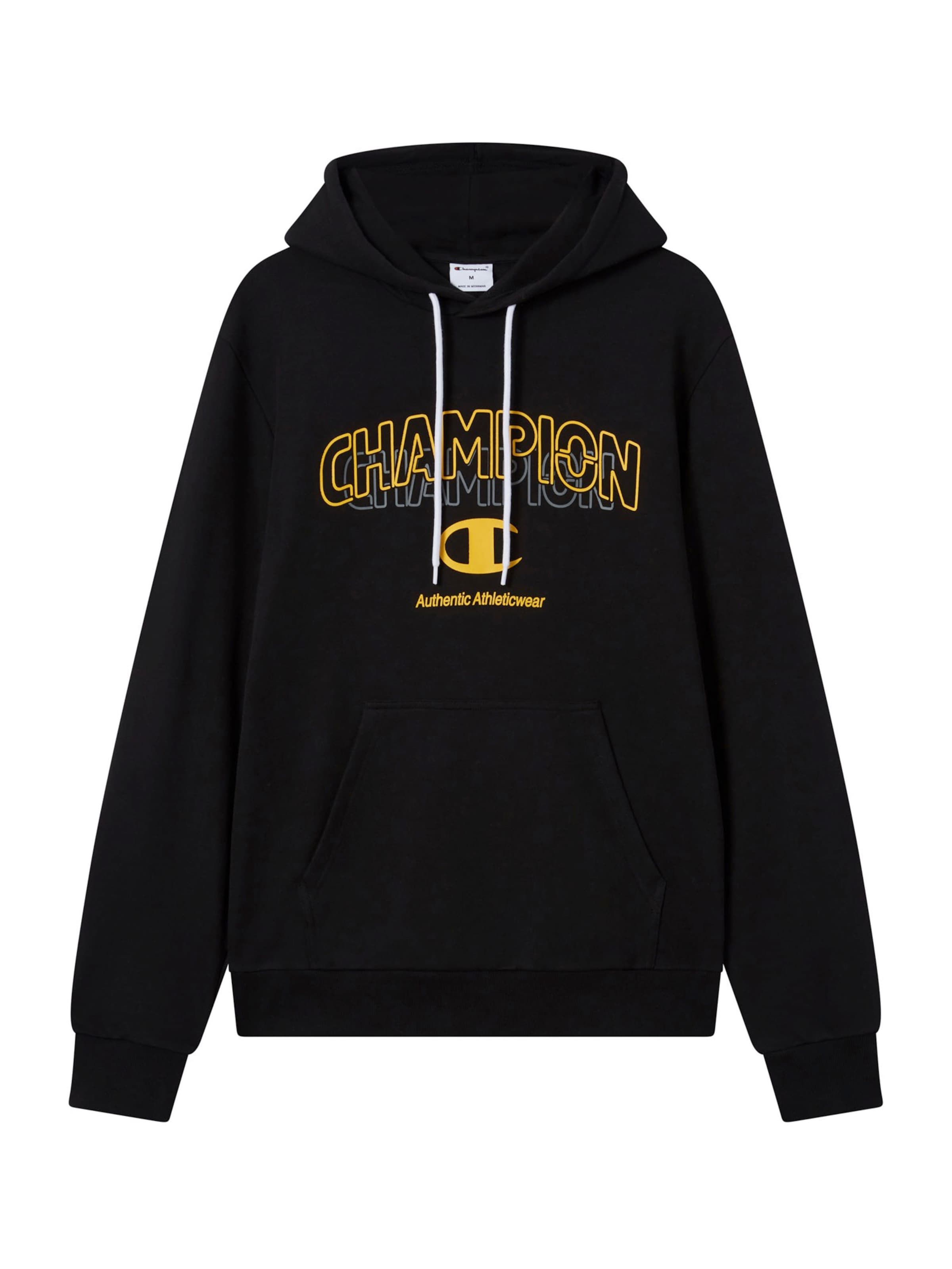 Champion Authentic Athletic Apparel Свитшот в Черный: спереди