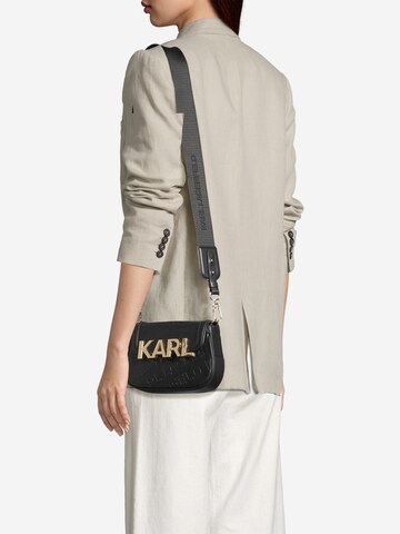 Karl Lagerfeld - Bolso de hombro en negro