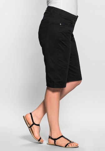 SHEEGO Regular Trousers in Black