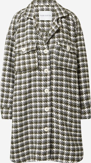 Karo Kauer Manteau mi-saison 'Willow' en gris / gris foncé / blanc, Vue avec produit