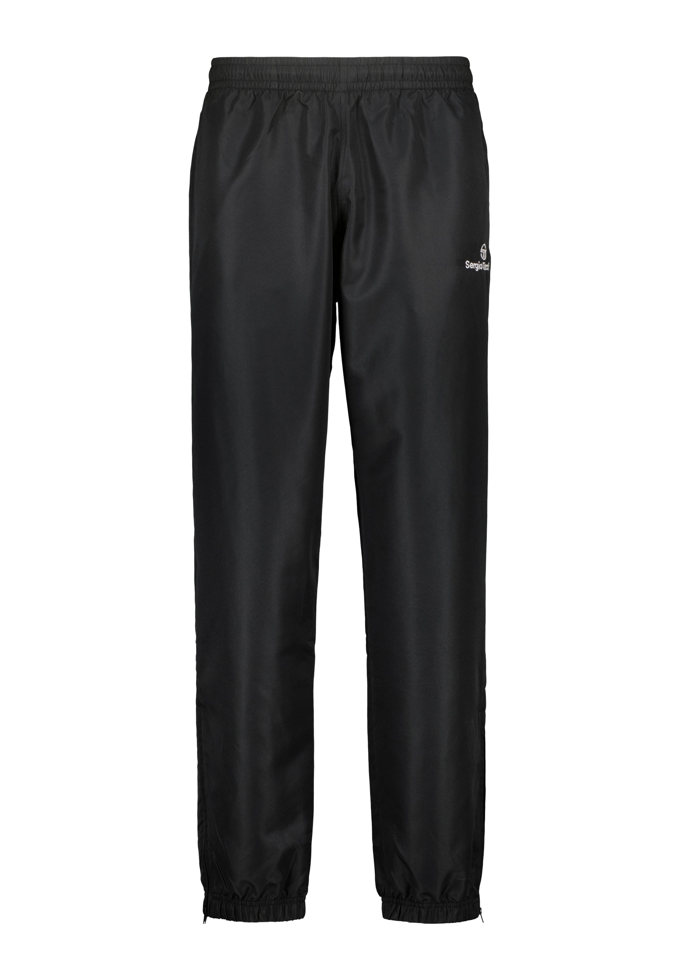 Sergio TacchiniTapered Hlače 'Carson 024' - crna boja: prednji dio