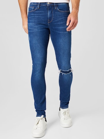 FRAME Regular Jeans 'BLOSSOM' in Blauw: voorkant