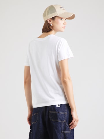 Pepe Jeans Tričko 'FLORAL II' - Biela: zadná strana