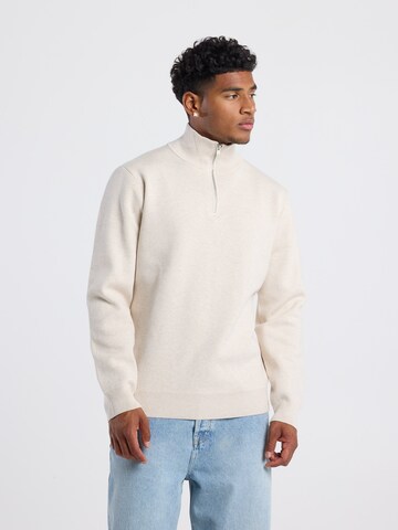America Today Sweater in Beige: front