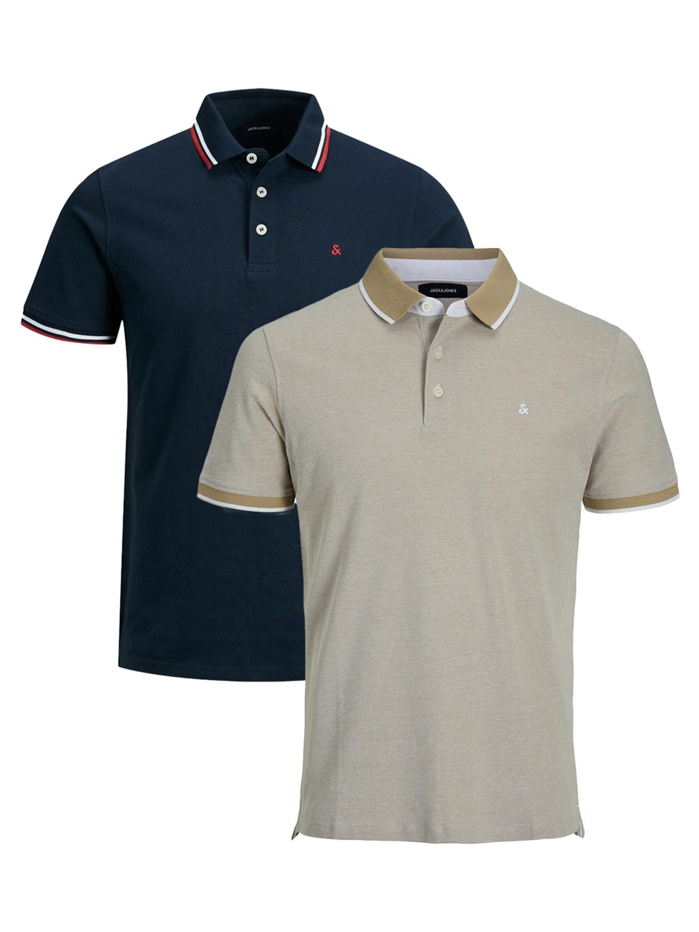 JACK & JONES Shirt 'Paulos - Slim Fit' in Blue: front