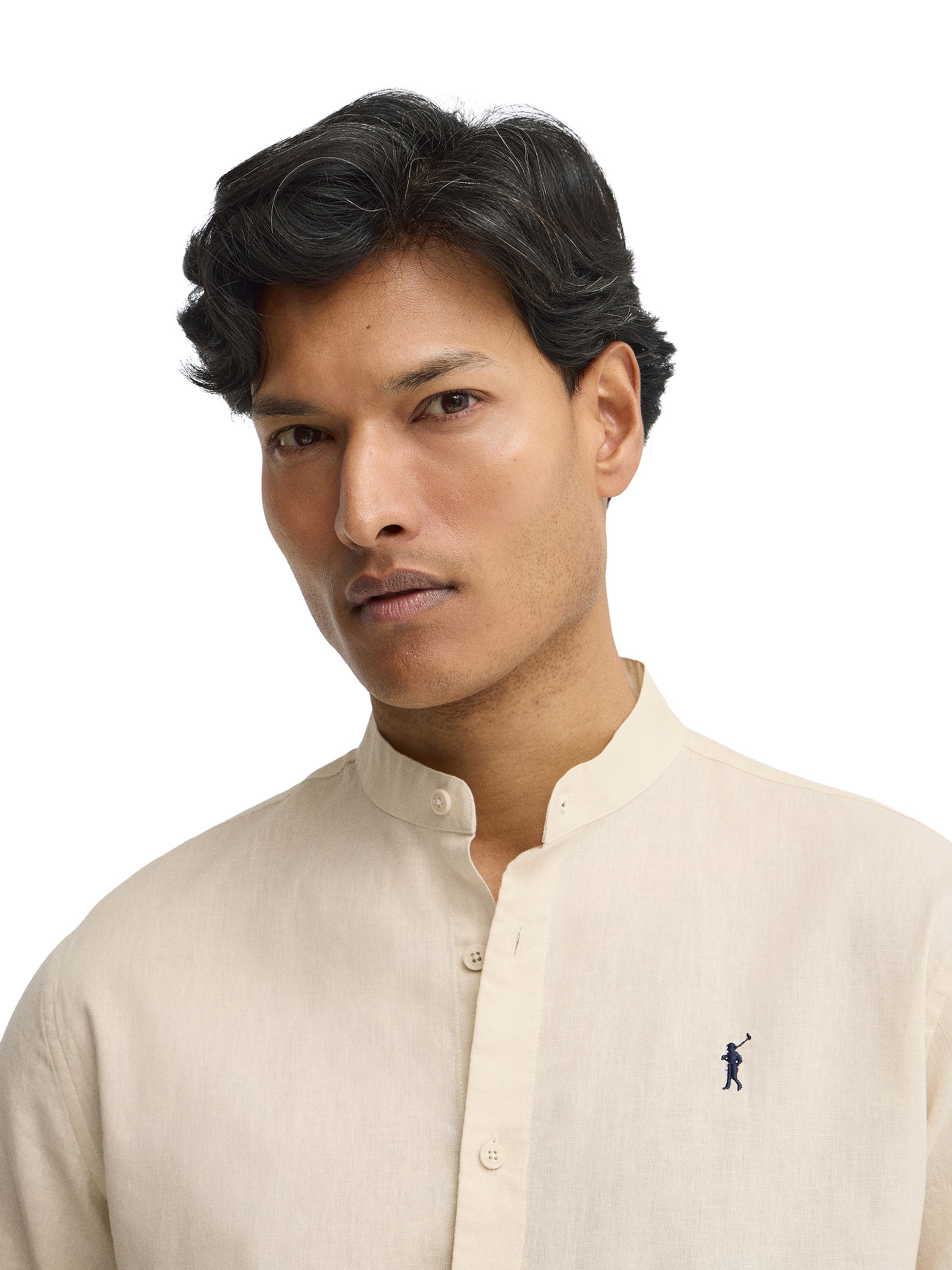 Polo Club Regular Fit Hemd in Beige