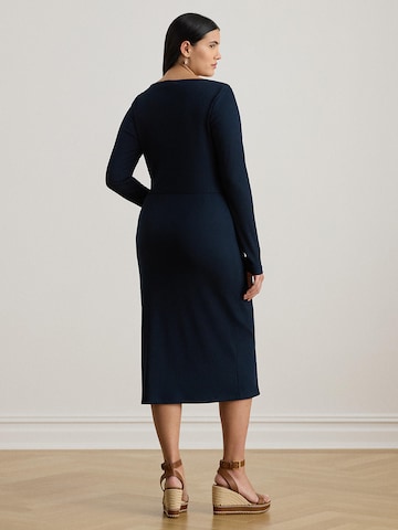 Lauren Ralph Lauren Plus Kjole 'GRIVALLE' i blå