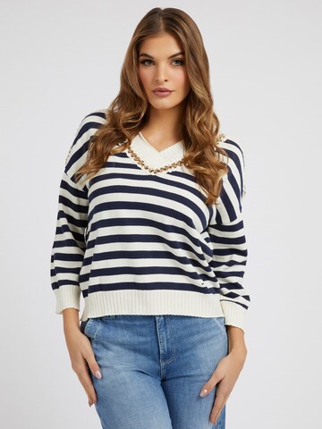 GUESS Pullover in Weiß: Vorderseite