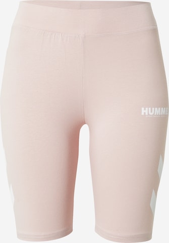 Hummel Workout Pants 'LEGACY' in Pink: front