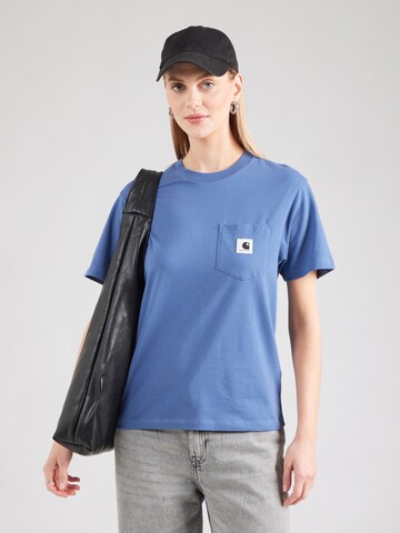 T-shirt 'Nelson' Carhartt WIP en bleu : devant