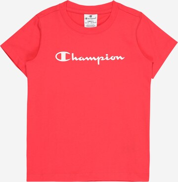 Champion Shirt in Rood: voorkant