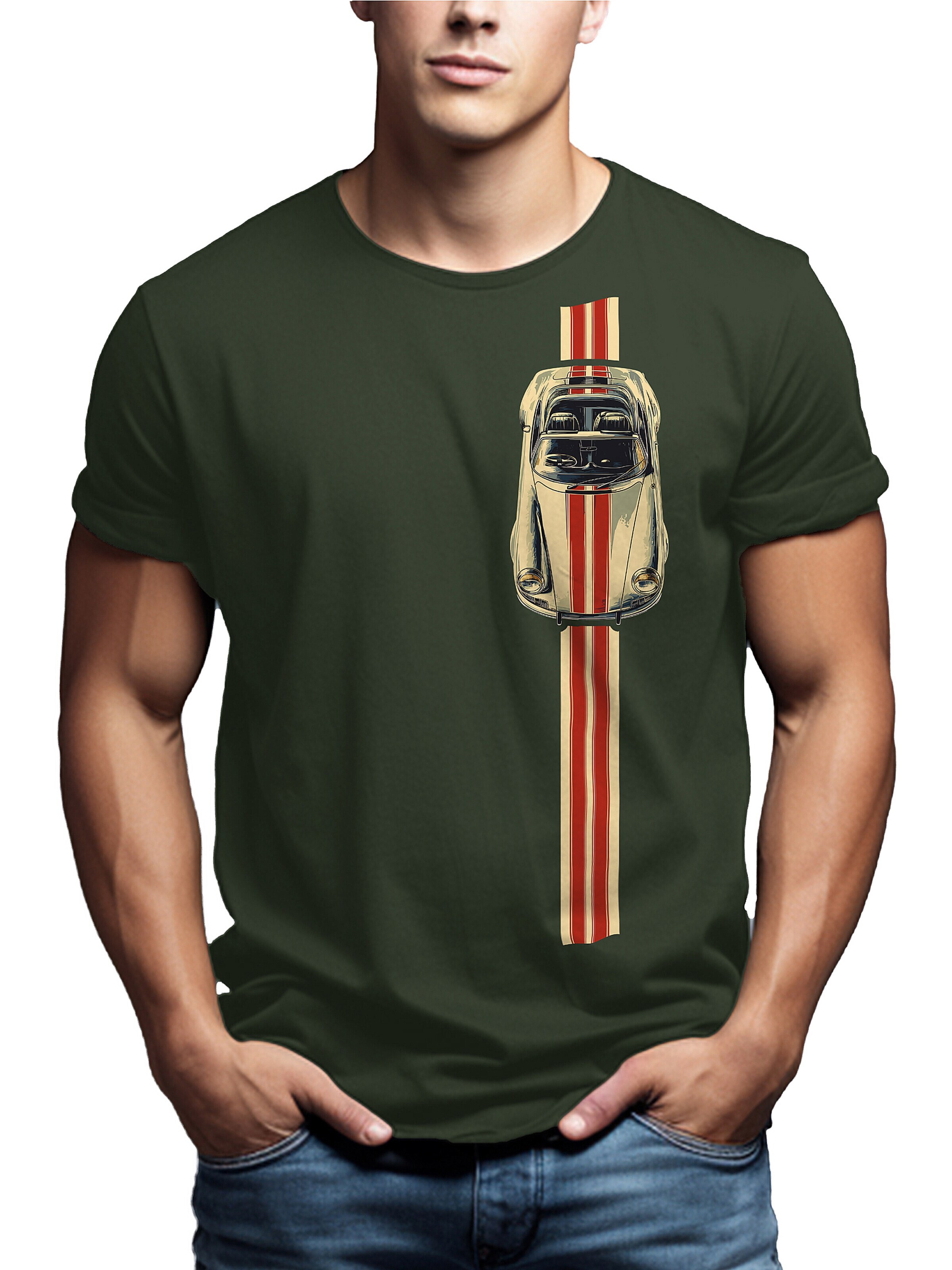 MAKAYA Shirt 'Turbo' in Green