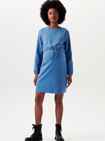 Esprit Maternity Dress in Blue: front