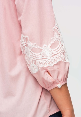 Ombre Blouse in Pink