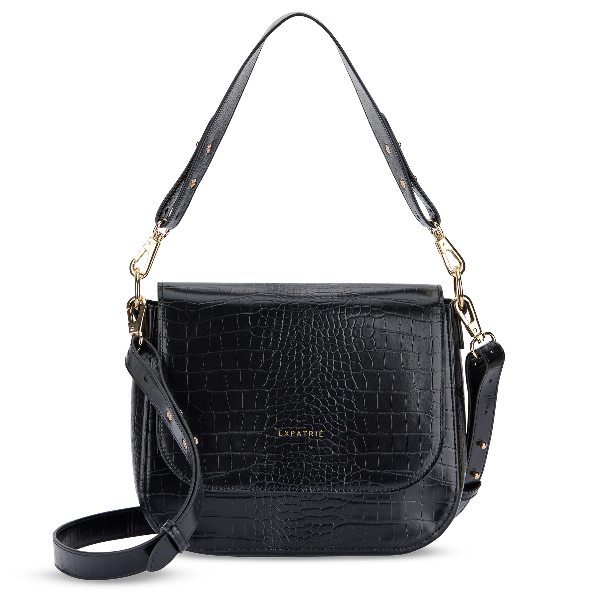 Large black over the shoulder bag hotsell