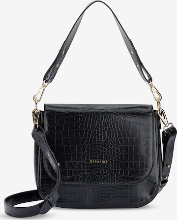 Expatrié Shoulder bag 'Louise Large' in Black: front