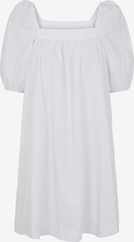 OBJECT Лятна рокля 'Jasia' в бяло: отпред