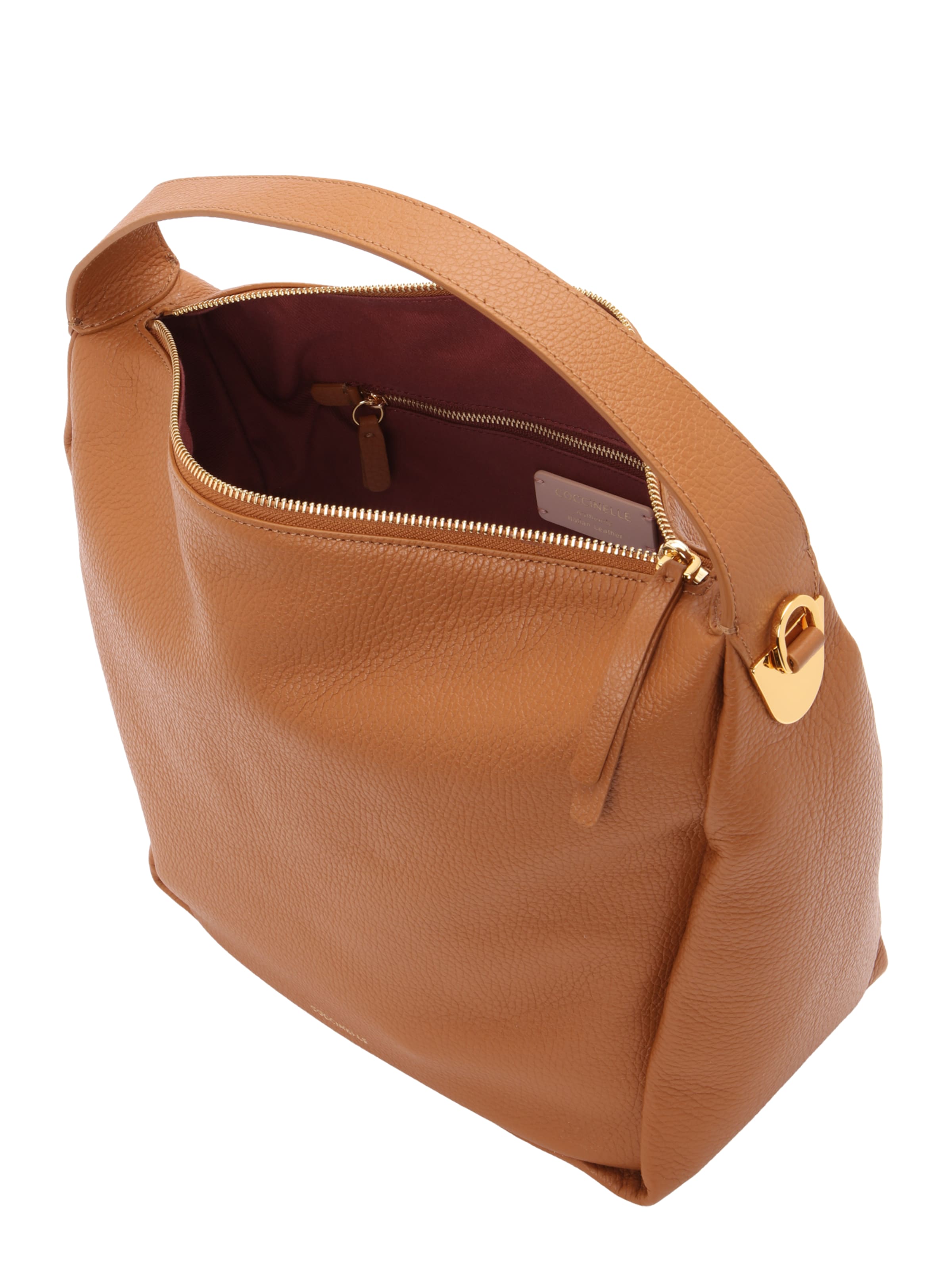 Coccinelle Handbag 'OLIVER' in Brown: top
