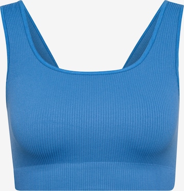 Hummel Sports bra 'Pulse' in Blue: front